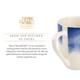 thumbnail image 6 of Thyme & Table Blue Drip Stoneware Coffee Mug, 15 fl oz, 6 of 6