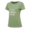 thumbnail image 4 of Gibobby Blusas Manga Larga Para Mujer Saco Tamaño Casual Top Plus Manga Moda Camiseta Algodón WomensO-Neck Blusa de mujer con bolsillo corto（Verde， M), 4 of 5