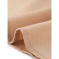 thumbnail image 5 of DARING DIVA Women's Mock Neck Sleeveless Satin Elegant Blouse XS Brown, 5 of 6
