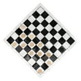 thumbnail image 4 of Juego de mesa de damas internacionales de madera, piezas de damas, tablero de ajedrez de película, conjunto de caja de plástico transparente, 4 of 5