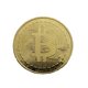 thumbnail image 3 of Naipes dorados impermeables de Bitcoin estilo vida rica con Bitcoin conmemorativo encerrado en plástico protector, 3 of 3