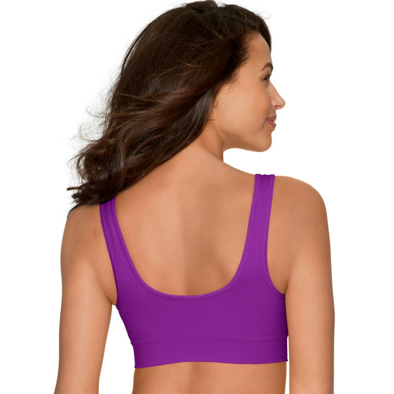 Womens Cozy Comfort Flex Fit Seamless and Wirefree Bra, Style MHG196 