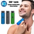 thumbnail image 5 of Mini Electric Shaver USB Charging Automatic Beard Shaver Trimmer Clipper Men Portable Face Body Razor Women Shaving Machine, 5 of 5