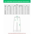 thumbnail image 5 of Lotusprinthandmade Pickleball All-over Print Satin Pajamas Set (No Pocket) (S), 5 of 6