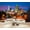 Color 4, variant on Wallpaper Sioux Fall Park sunset Peel and Stick Wall Murals 69"H x 96"W Removable PVC Wall Paper Self-Adhesive Wall Paintings Art Decor for Bedroom Living Room