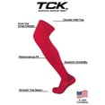 thumbnail image 2 of Twin City Defender Heel & Toe Over The Knee Sock Red Medium, 2 of 2