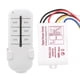 thumbnail image 1 of Receptor inalámbrico de CA de 180-240 V, interruptor de control remoto RF (4 vías, 4 x 1000 W), 1 of 14