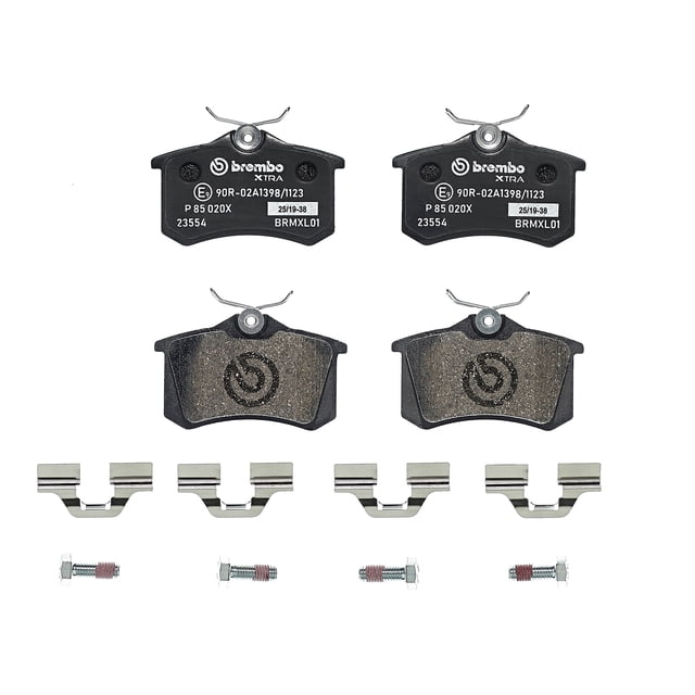 Balatas Traseras marca brembo para Volkswagen Jetta SE L4 1.8L 2014