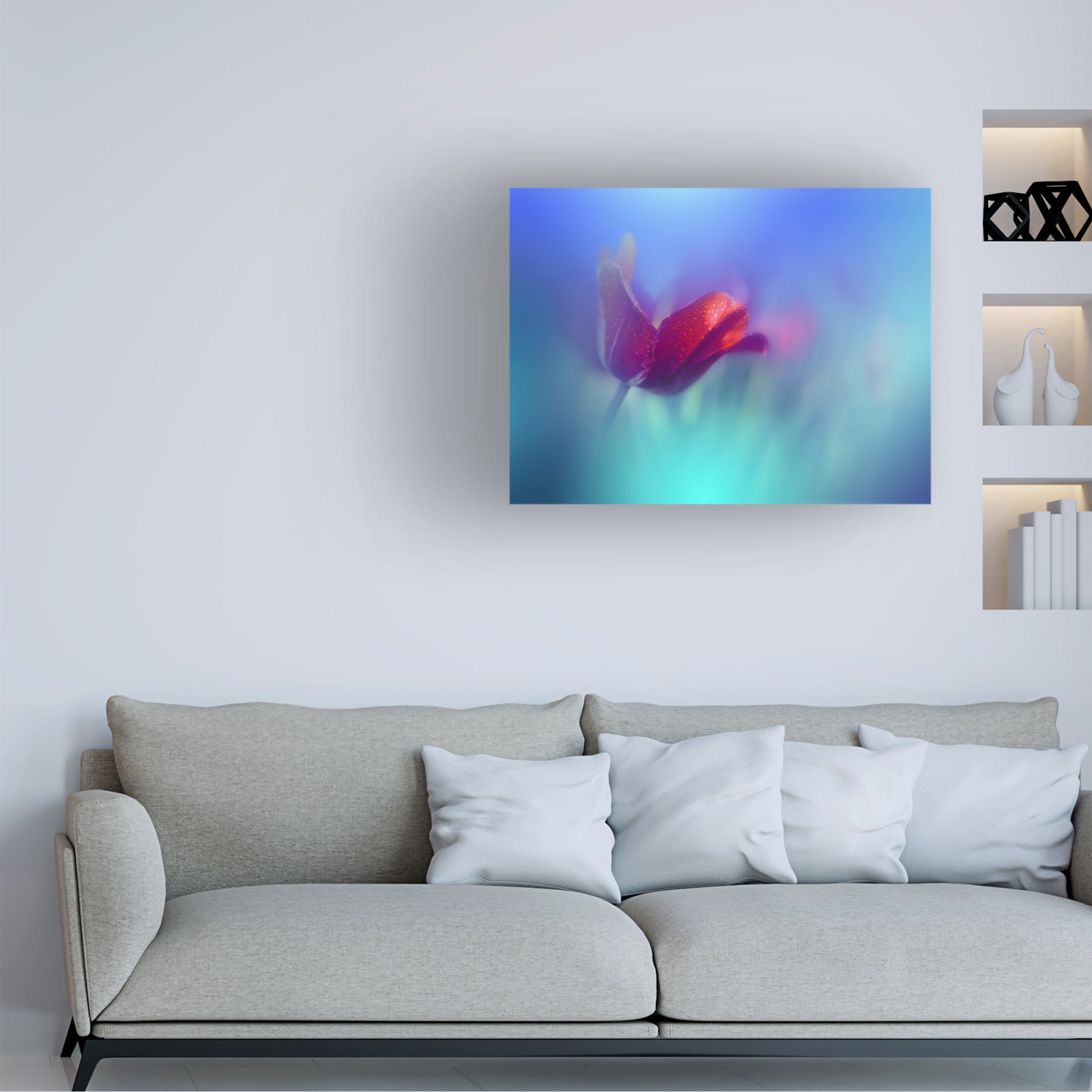 Canvas Wall Art - Juliana Nan 'Springtime ' Wall Art for Living Room, Bedroom, or Office D?cor by Trademark Fine Art - 32 x 24 Inches