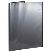 JAM Display Book, 8.5 x 11, Black, 1/Pack, 6 Pages, 12 Sleeves