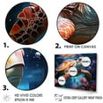 thumbnail image 3 of Designart "Elegance Of The Ocean'S Graceful Turtles" Animals Turtle Floater Framed Wall Decor, 3 of 5