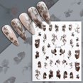 thumbnail image 1 of Nail Art Flower Daisy Pegatinas en relieve Deslizadores de uñas Diseño floral simple Elegante autoadhesivo Nail Art Calcomanías Decoración Tan Jianjun unisex, 1 of 2