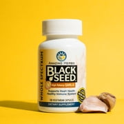 Amazing Herb Theramune Black Seed & Garlic, 100 Ct