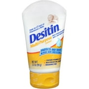 Desitin Skin Protectant and Diaper Rash Ointment Multi-Purpose With Vitamins A & D, Travel Size, 3.5. Oz Tube