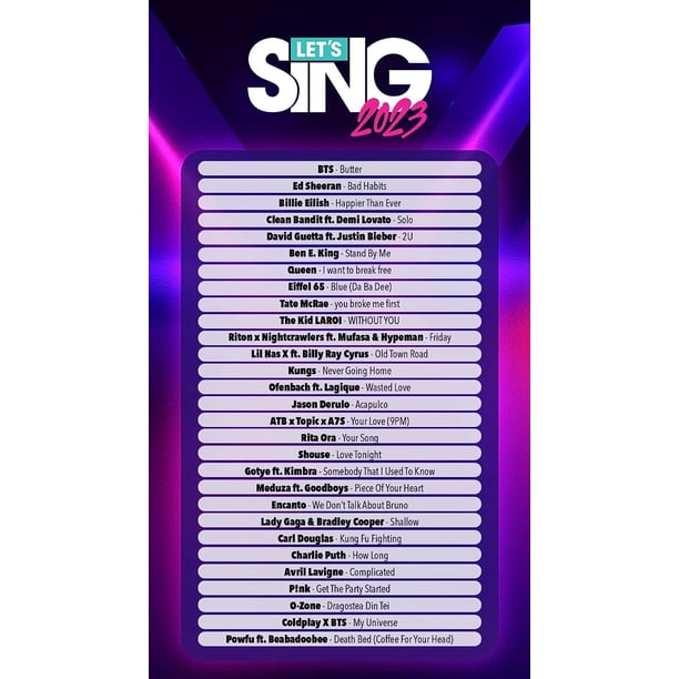 Let’s Sing 2016 – Version Internationale + Micro – Neuf Sous Blister – PS4
