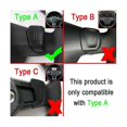 thumbnail image 3 of Steering Wheel Shift Paddles Gear Shift Extension For Golf Suncool Sprint Myrtle Sienna , Silver, 3 of 5