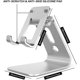 thumbnail image 3 of Universal Desktop Stand For Cell Phones, Phone Dock Cradle Holder Stand Base, 3 of 4