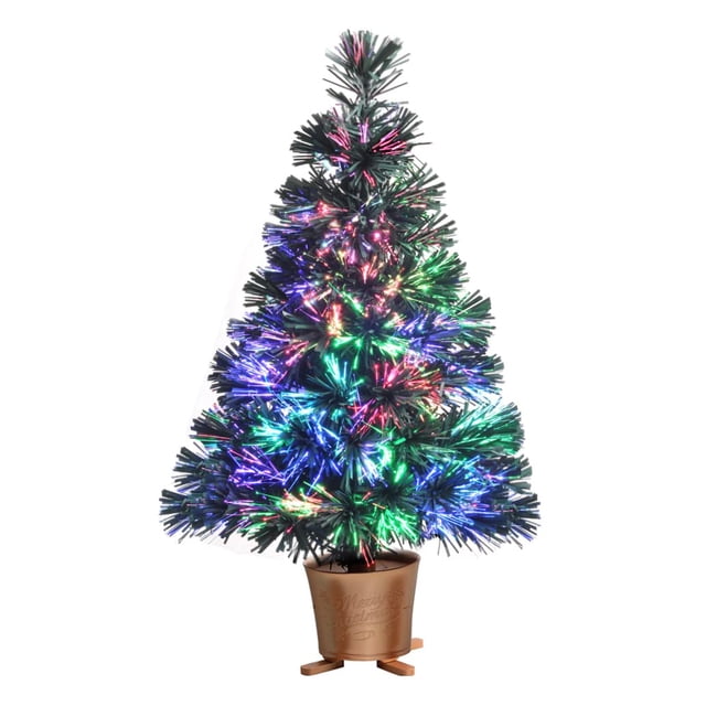 Minimesa Christmas Tree e Crafty, preiluminada, 60 cm, con luces