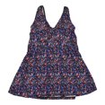 thumbnail image 1 of Traje de Baño Ocean Pacific Talla G con Falda  Diseño de Flores con Tirantes Azul, 1 of 4