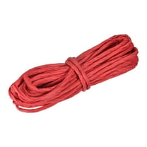 Raffia Paper Craft Rope Packing Rope 8.7 Yards Handmade Twisted Paper Craft String/Cord/Rope Red