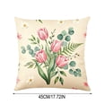 thumbnail image 3 of Lzobxe Decorative Pillowcases, Fade Resistant and Washable Outdoor Cushion Cover, Short Lint Throw Pillow Cover for Sofa Couch Bed Hanging Chair, 3 of 7