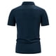 thumbnail image 4 of pstuiky camisetas camisas para hombre, Camiseta informal de manga corta con cuello de solapa y botones lisos para hombre camisas casuales para hombre l, 4 of 8