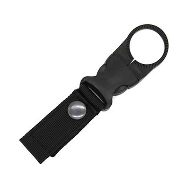 Soporte para botella de agua Mosquetón para colgar 1 unidad Clip para mochila Gancho Hebilla Botella Escalada Artículos de escalada