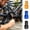 Black, variant on 2-in-1 Crank Disassembly & Assembly Tool – Screw for Installing Arm Cover and Crank Set, Compatible with 1/2" or 13mm Wrench for Bike Maintenance