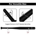 thumbnail image 4 of 1 Pair Acrylic Baseball Wall Mounted Holder Baseball Bat Display Softball Bats Rack Collection Brac Banmo, 4 of 5