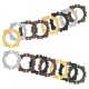 thumbnail image 1 of EXHUMKY 15Ud Portatarjetas De Metal Vintage Para Cajones Y Oficina Elegante Europeo, 1 of 6