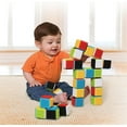 Infantino Press & Stay Sensory Blocks for Babies Age grade 6m+ , 24