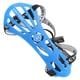 thumbnail image 4 of Protector de brazo para tiro con arco, protector de mano ajustable, protector de flecha para arco y tiro con arco Azul, 4 of 9