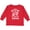 Red, variant on Inktastic Old Man Tractor Boys Long Sleeve Toddler T-Shirt