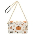 thumbnail image 2 of FORMRS Women Crossbody Purse with Chain Strap Vegan Leather Shoulder Handbag, Hand Drawn Pumpkin, 2 of 7