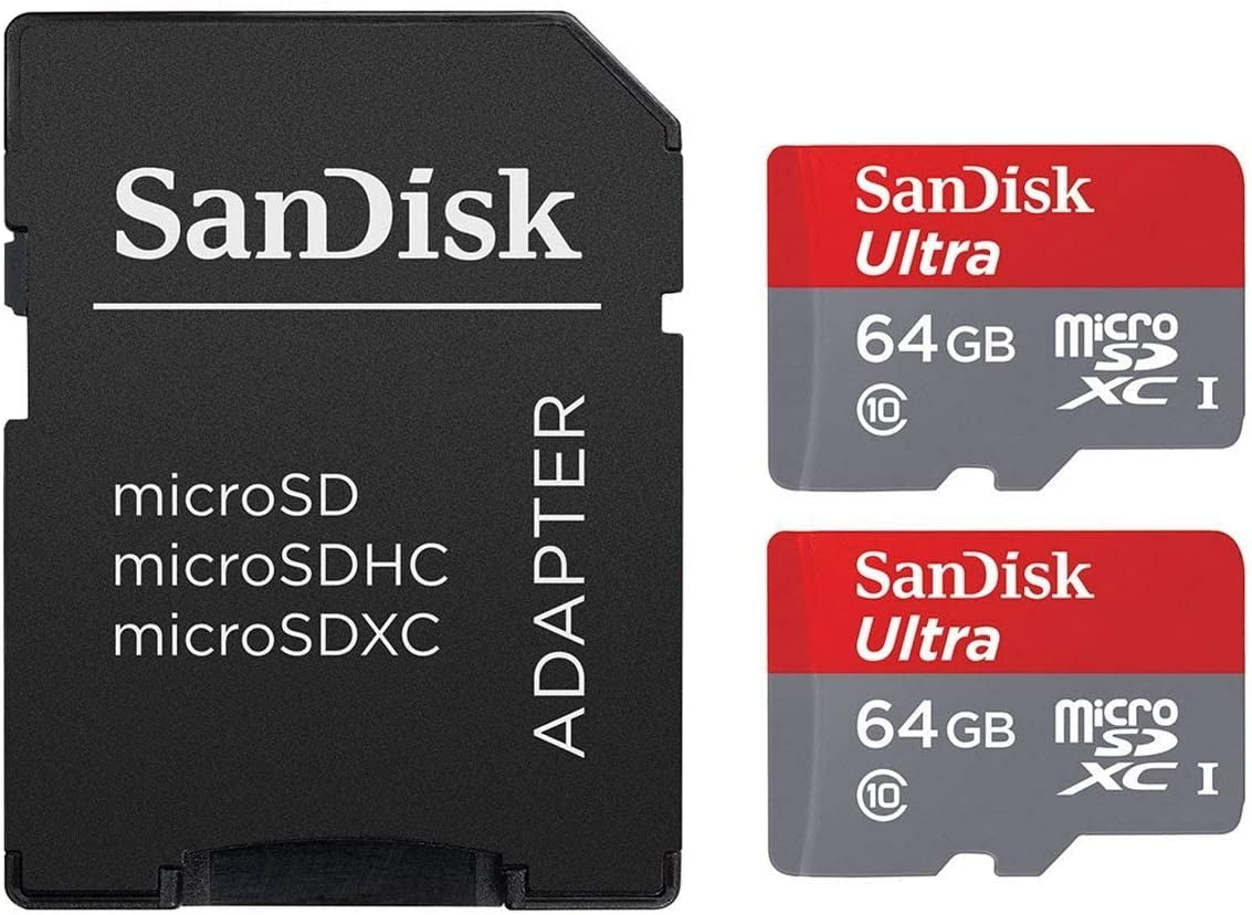 Sandisk Ultra 64gb Microsdxc Uhs I Card With Adapter 2 Pack Walmart Canada 3981