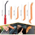 thumbnail image 3 of CHAO Juego de clips de sujeción para automóvil: 6 tipos diferentes de clips universales para molduras de puertas y clips de plástico para parachoques, 3 of 5
