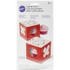 Bulk Buy: Wilton (3-Pack) Clear Treat Boxes 3/Pkg Spread Love & Sprinkle Kindness W2803