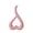 Light Pink, variant on Flower Pot Household Solid Color Heart-shaped Ceramic Vase Decoration Living Room Office Decorations