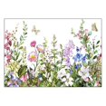 thumbnail image 1 of sweethay Pegatinas de pared de flores impermeables decorativas para plantas, papel tapiz de fondo, calcomanía de PVC, decoración DIY para Decoración del hogar, 1 of 6