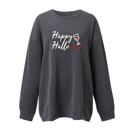 

Juebong Women s Cat Print Sweatshirts Top Cover the Butt Funny Workout Pullover Sweater Tops Cute Teens Tee Tops Casual Vacation Shirt Comfy Soft Mom Sweaters
