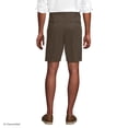 thumbnail image 2 of Lands' End Men's No Iron 9" Comfort Waist Pleated Front Chino Short, 2 of 5