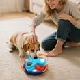 thumbnail image 5 of Slow Feeding Dog Bowl Interactive Puzzle Toy for Digestive Support Mental Stimulation IQ Training Pet Snack Dispenser Enrichment Game for Smart Dogs and Cats, 5 of 5
