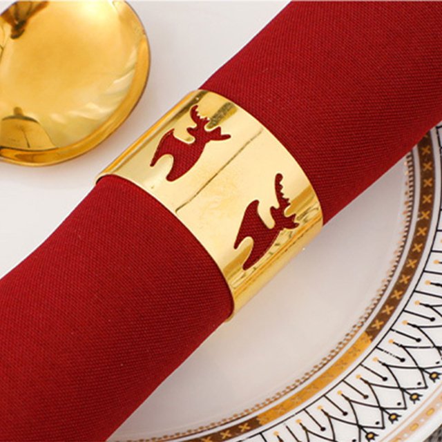 Yhmxh Kitchen Gadgets Cooking Gadgets Kitchen Gifts Home and Kitchen 2pcs Christmas Metal Napkin Ring Christmas Table Decoration Snowflake Shape Napkin Buckle Christmas Napkin Ring Napkin button