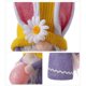 thumbnail image 4 of Easter Bunny Gnome Plush Elf Decorations Rabbit Egg Faceless for Doll Scandinavian Tomte Dwarf Figurines Yellow, 4 of 4