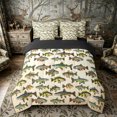 thumbnail image 3 of Meiyoeat Retro Rustic Fish Print Full Size Bedding Sets 7 Pieces,Fishing Theme Wildlife Pattern Full Size Bed In A Bag, 3 of 6