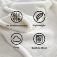 thumbnail image 4 of Merry Christmas Blanket Xmas New Year Holiday Blanket for Kids Boys Girls Hello Winter Xmas Themed Throw Blanket for Couch Sofa Bed Gift Blanket (Blanket Xmas3001-80 x60), 4 of 4