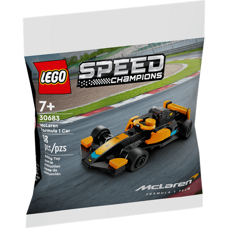 LEGO - Speed Champions McLaren Formula 1 Car Building Toy 30683