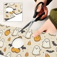 thumbnail image 6 of Yayeee Faucet Mat for Kitchen Sink 14.7" Diatomite Long Splash Guard Pad, Halloween Cute Ghosts, 2 Pack, 6 of 7