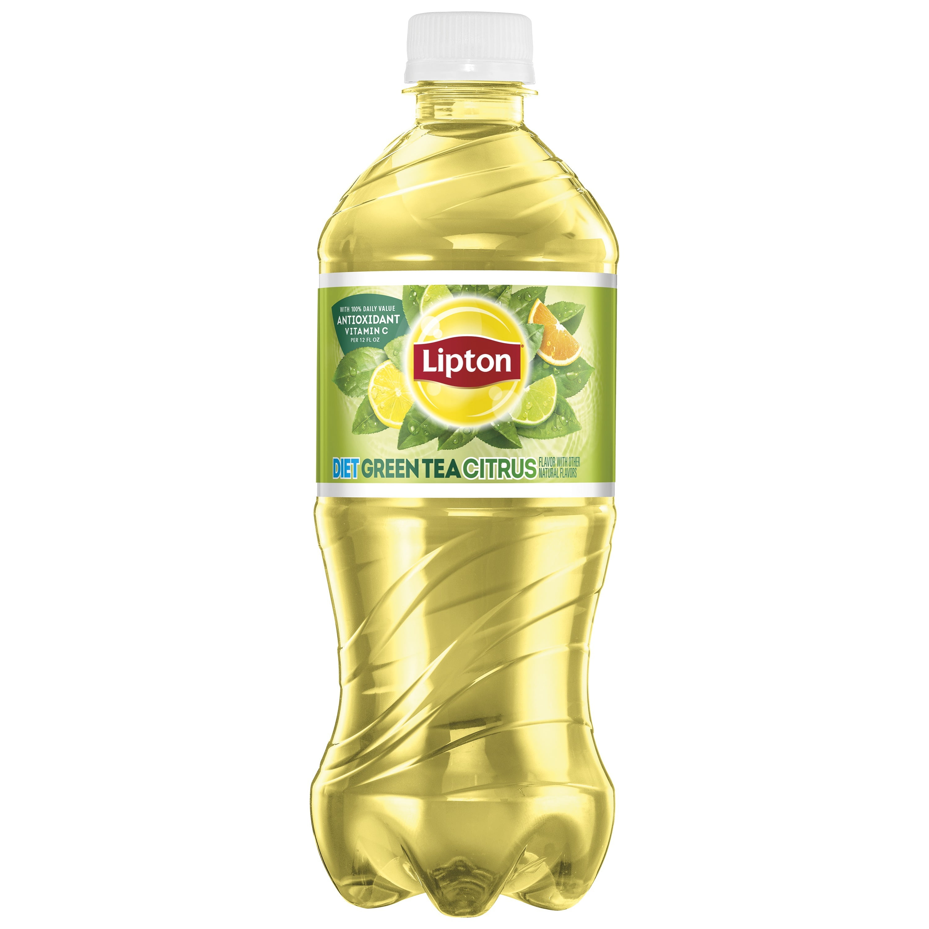 Lipton Diet Green Tea Citrus, 20 oz Bottle - Walmart.com ...