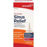 Leader Extra Strength Sinus Relief Nasal Spray, 1 Oz, 3 Pack